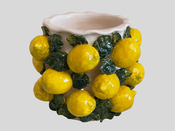 Amalfi Lemon Vase (PRE ORDER) - THEHOUSEFUL