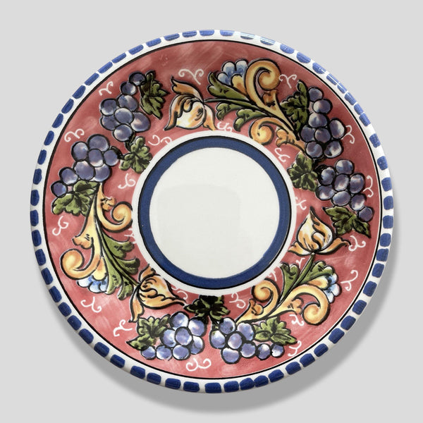 Pink Grapes Dinner Plate - THEHOUSEFUL